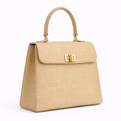 Бежевая сумка-тоут Alleaniza